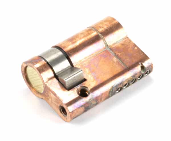 Polished Bronze 35/10 5pin Single Cylinder 2