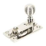 Polished Nickel Beehive Sash Hook Fastener 2