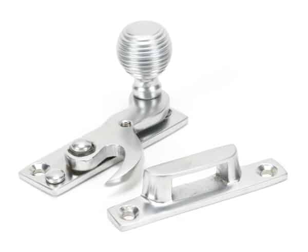 Satin Chrome Beehive Sash Hook Fastener 1