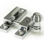Polished Chrome Beehive Quadrant Fastener - Narrow 1