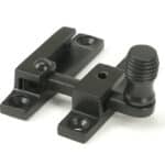 Aged Bronze Beehive Quadrant Fastener - Narrow 1