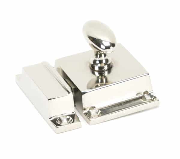 Polished Nickel Cabinet Latch 1