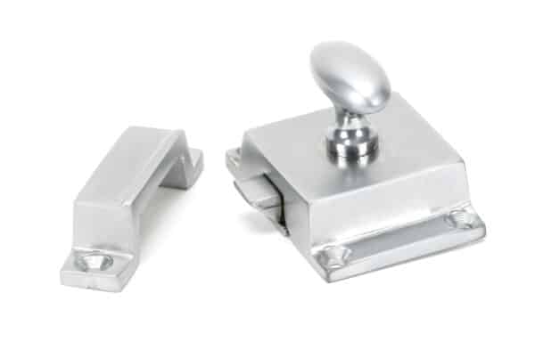 Satin Chrome Cabinet Latch 2