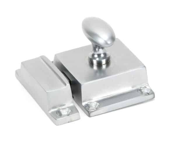 Satin Chrome Cabinet Latch 1