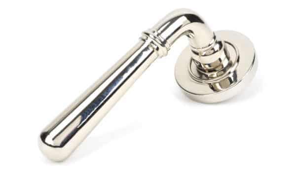 Polished Nickel Newbury Lever on Rose Set (Plain) 1