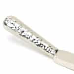 Polished Nickel 12" Hammered Newbury Stay 2