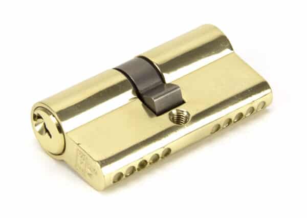 Lacquered Brass 30/30 5pin Euro Cylinder KA 1