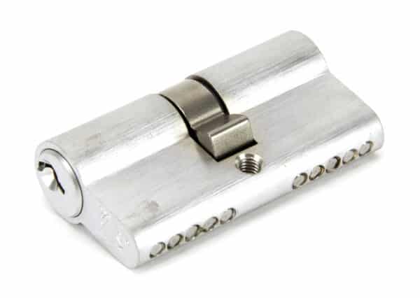 Satin Chrome 30/30 5pin Euro Cylinder KA 1