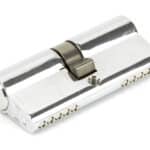 Polished Chrome 35/35 5pin Euro Cylinder KA 1