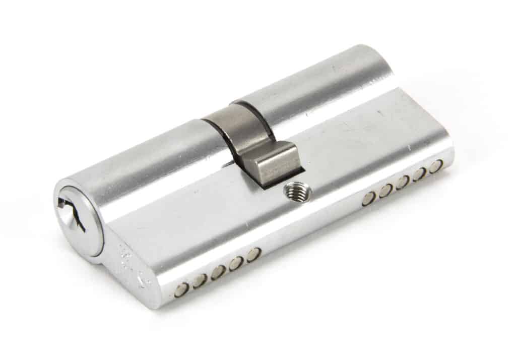 Satin Chrome 35/35 5pin Euro Cylinder KA 1