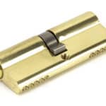 Lacquered Brass 40/40 5pin Euro Cylinder KA 1
