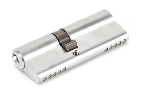 Satin Chrome 35/45 5pin Euro Cylinder KA 1