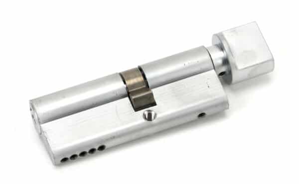 Satin Chrome 35T/45 5pin Euro Cylinder/Thumbturn 1