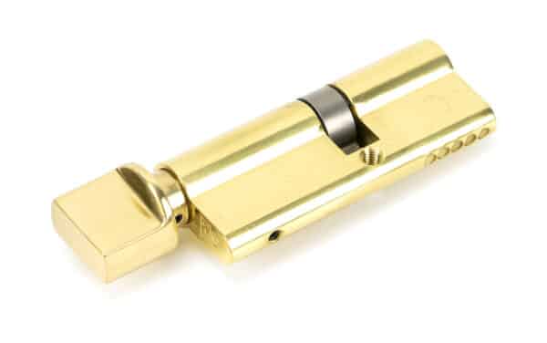 Lacquered Brass 35/45T 5pin Euro Cylinder/Thumbturn 2