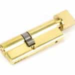 Lacquered Brass 35/45T 5pin Euro Cylinder/Thumbturn 1