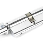 Polished Chrome 35/45T 5pin Euro Cylinder/Thumbturn 2