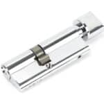 Polished Chrome 35/45T 5pin Euro Cylinder/Thumbturn 1