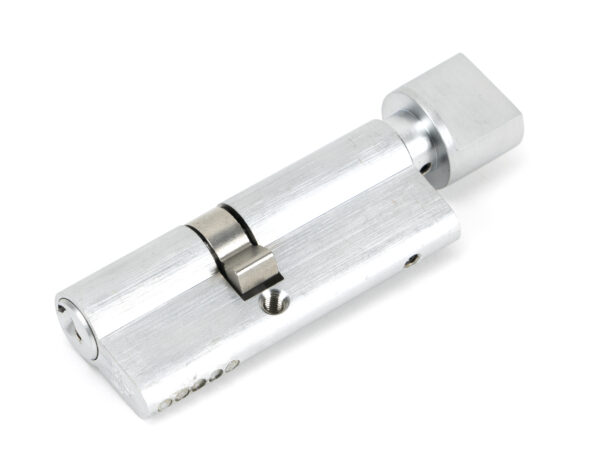 Satin Chrome 35/45T 5pin Euro Cylinder/Thumbturn 1