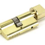 Lacquered Brass 30/30 5pin Euro Cylinder/Thumbturn KA 1