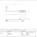 Beeswax 6" Roller Arm Stay 2