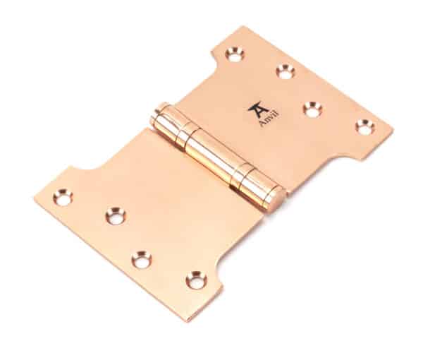 Polished Bronze 4" x 4" x 6"Parliament Hinge (pair) ss 1