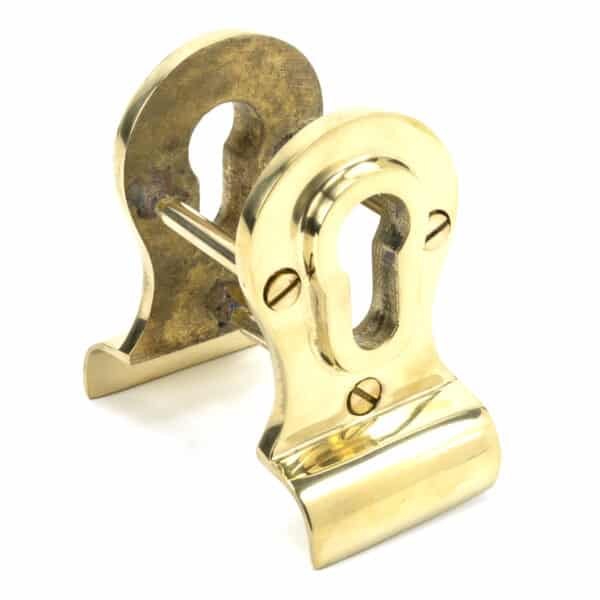 Polished Brass 50mm Euro Door Pull (Back to Back fixings) 2