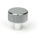 Polished Chrome Brompton Cabinet Knob - 25mm (No rose) 1
