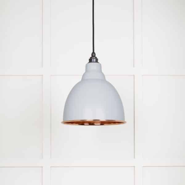 Smooth Copper Brindley Pendant in Birch 2