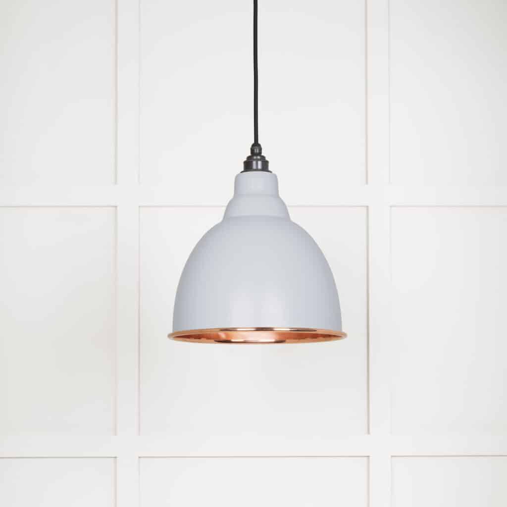 Smooth Copper Brindley Pendant in Birch 1