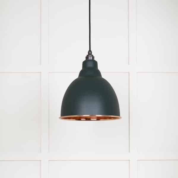 Smooth Copper Brindley Pendant in Dingle 2