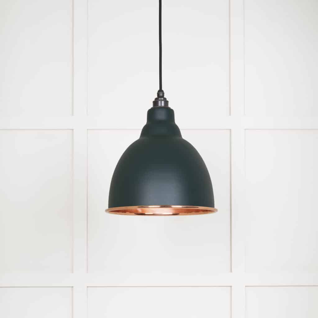 Smooth Copper Brindley Pendant in Dingle 1