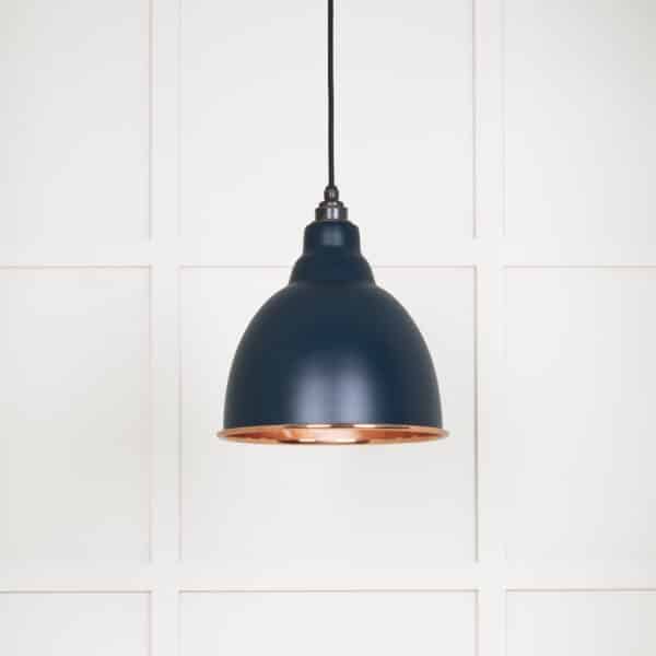 Smooth Copper Brindley Pendant in Dusk 1