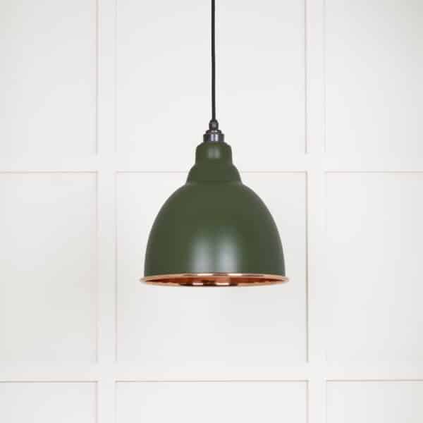 Smooth Copper Brindley Pendant in Heath 2