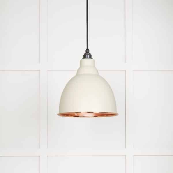 Smooth Copper Brindley Pendant in Teasel 1