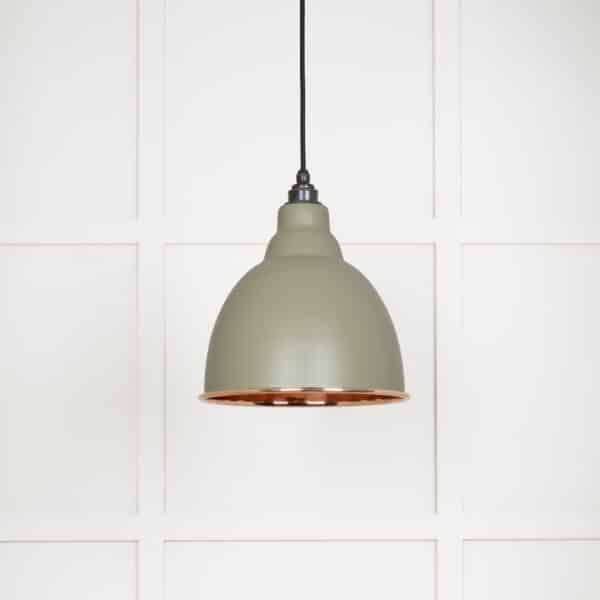 Smooth Copper Brindley Pendant in Tump 2