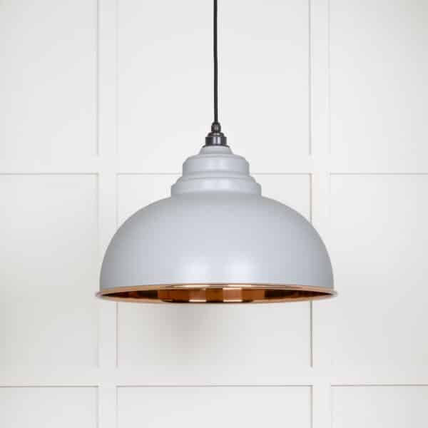 Smooth Copper Harborne Pendant in Birch 2