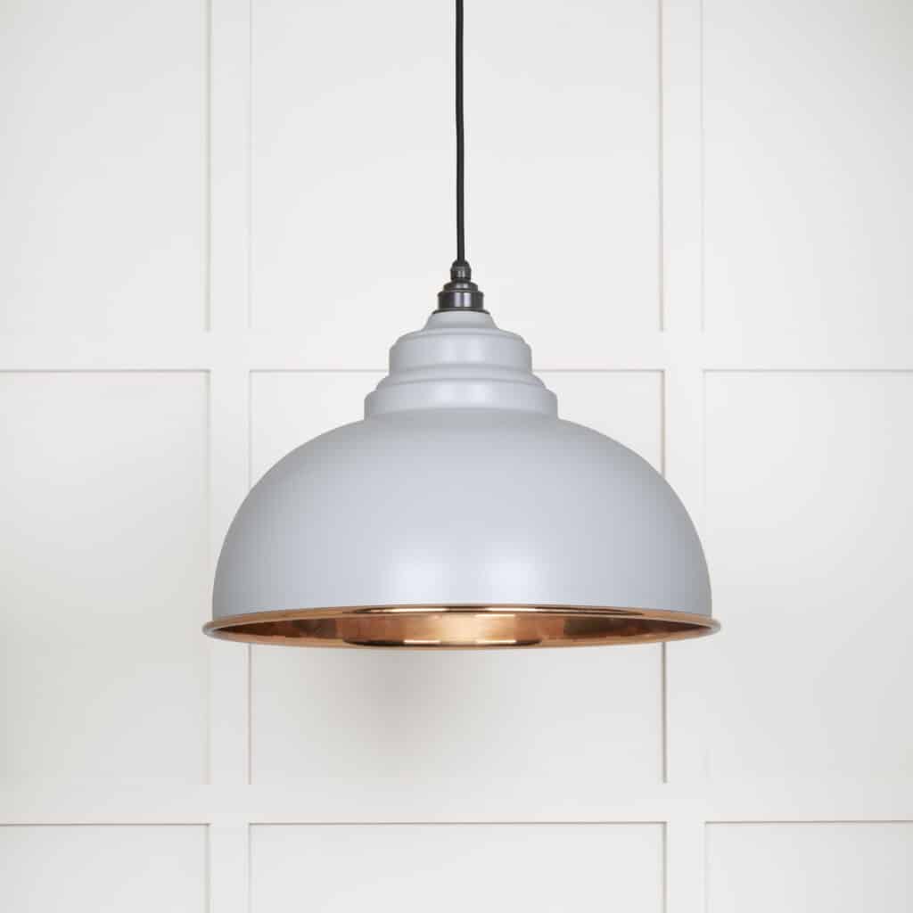 Smooth Copper Harborne Pendant in Birch 1