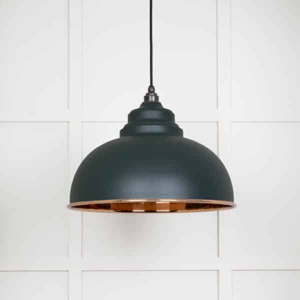 Smooth Copper Harborne Pendant in Dingle 2