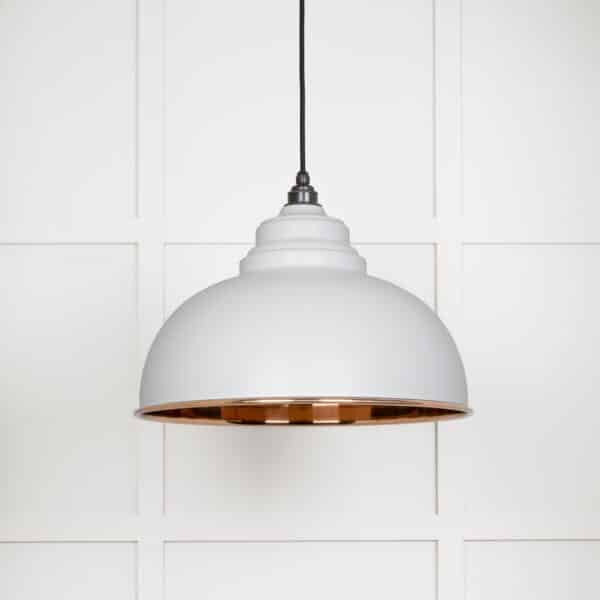 Smooth Copper Harborne Pendant in Flock 2