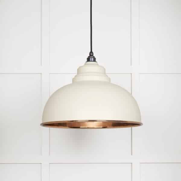 Smooth Copper Harborne Pendant in Teasel 1