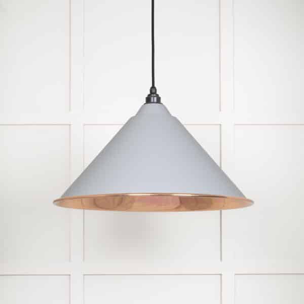 Smooth Copper Hockley Pendant in Birch 2