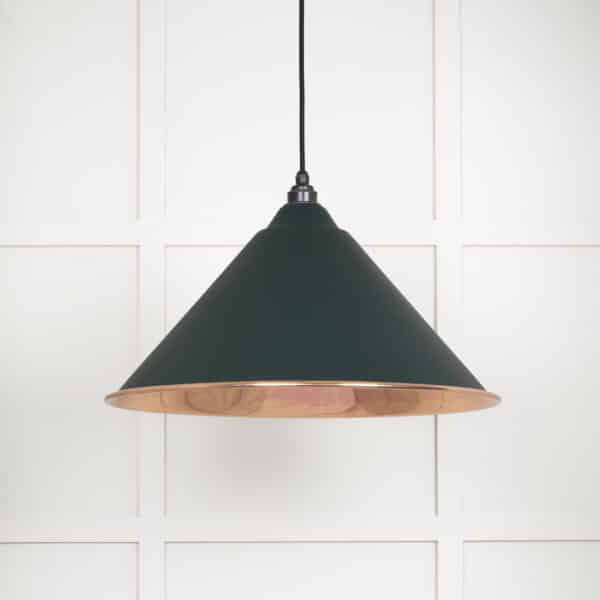 Smooth Copper Hockley Pendant in Dingle 2