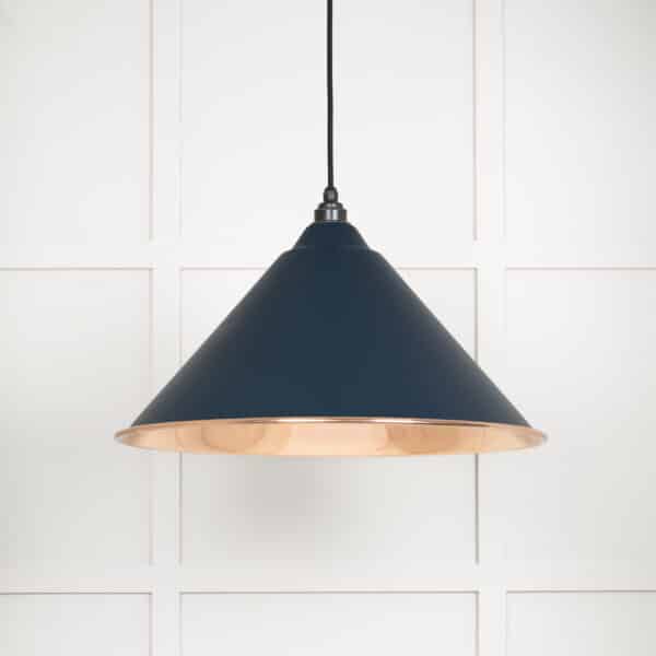 Smooth Copper Hockley Pendant in Dusk 1