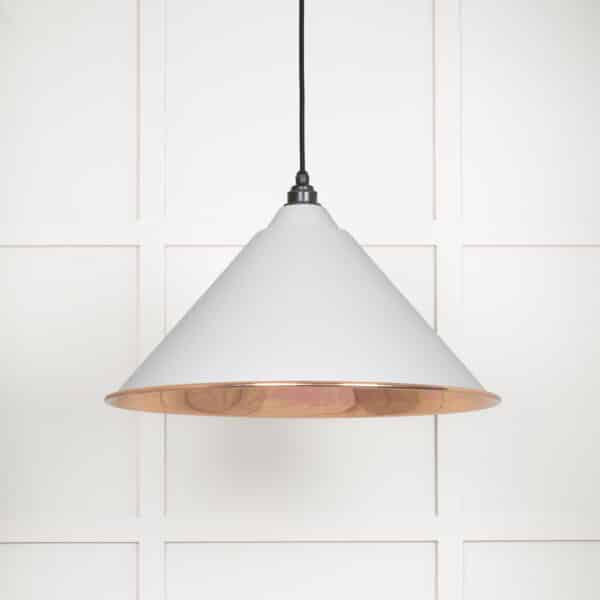 Smooth Copper Hockley Pendant in Flock 2