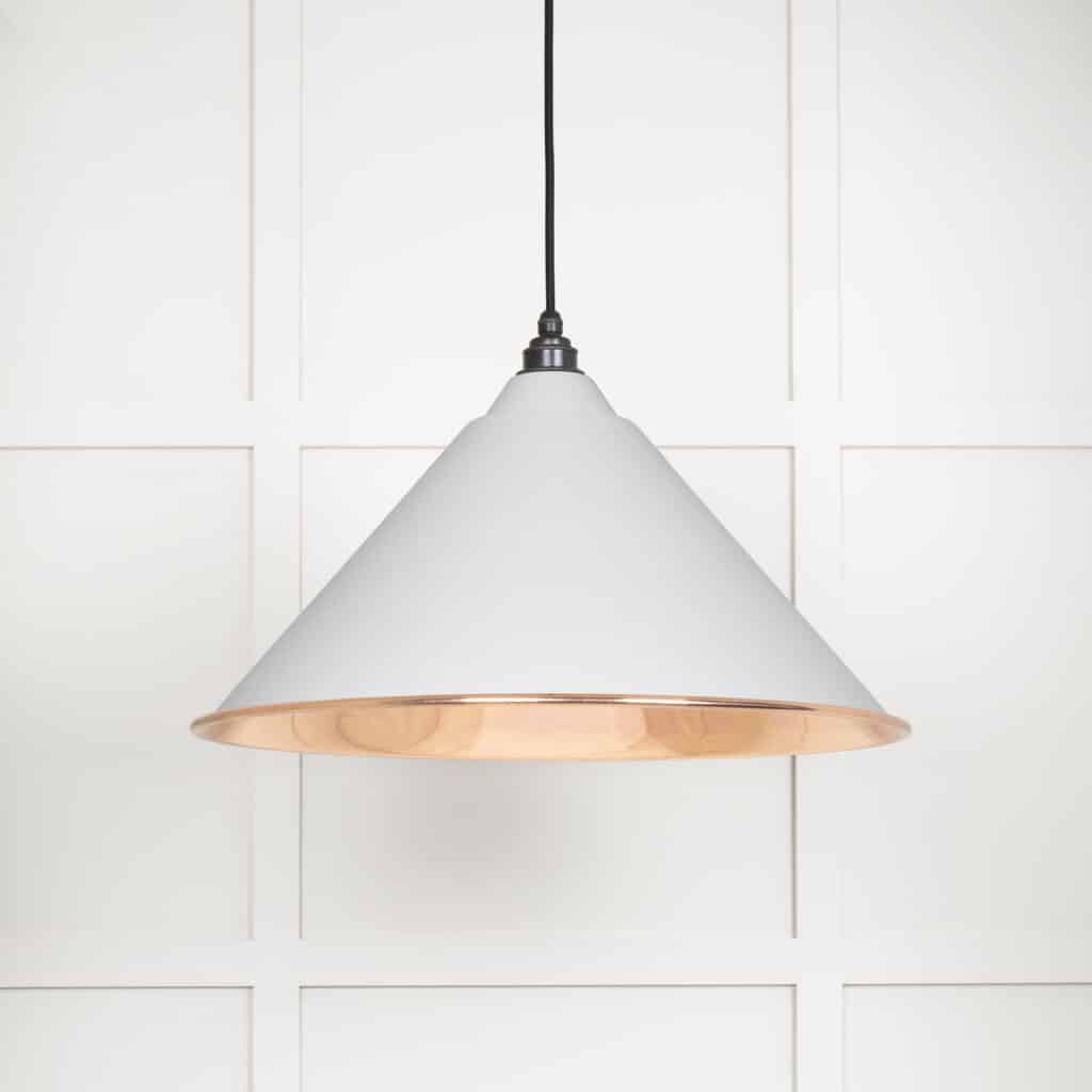 Smooth Copper Hockley Pendant in Flock 1