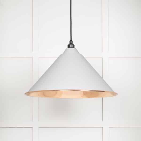 Smooth Copper Hockley Pendant in Flock 1