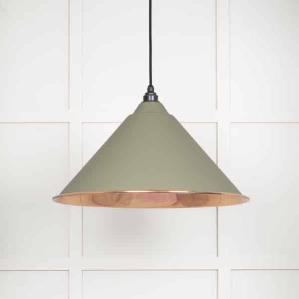 Smooth Copper Hockley Pendant in Tump 2