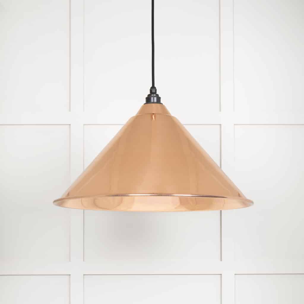 Smooth Copper Hockley Pendant 1