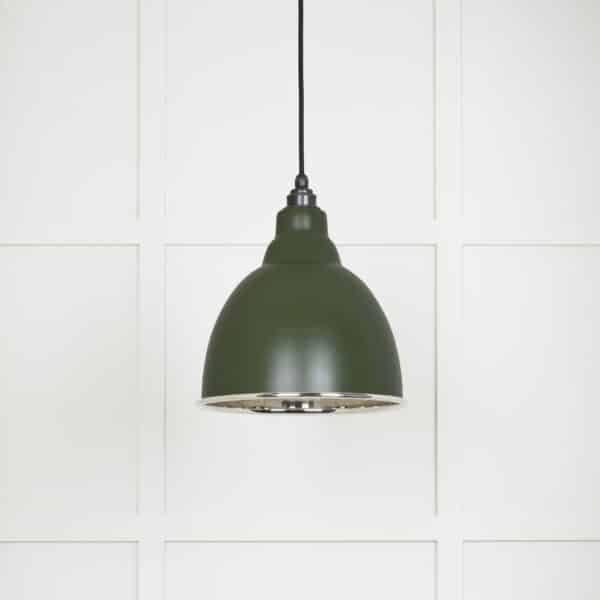 Smooth Nickel Brindley Pendant in Heath 2