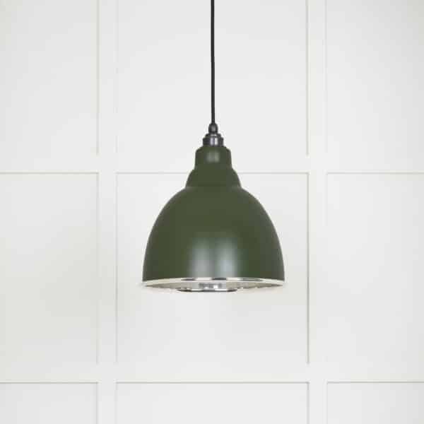 Smooth Nickel Brindley Pendant in Heath 1